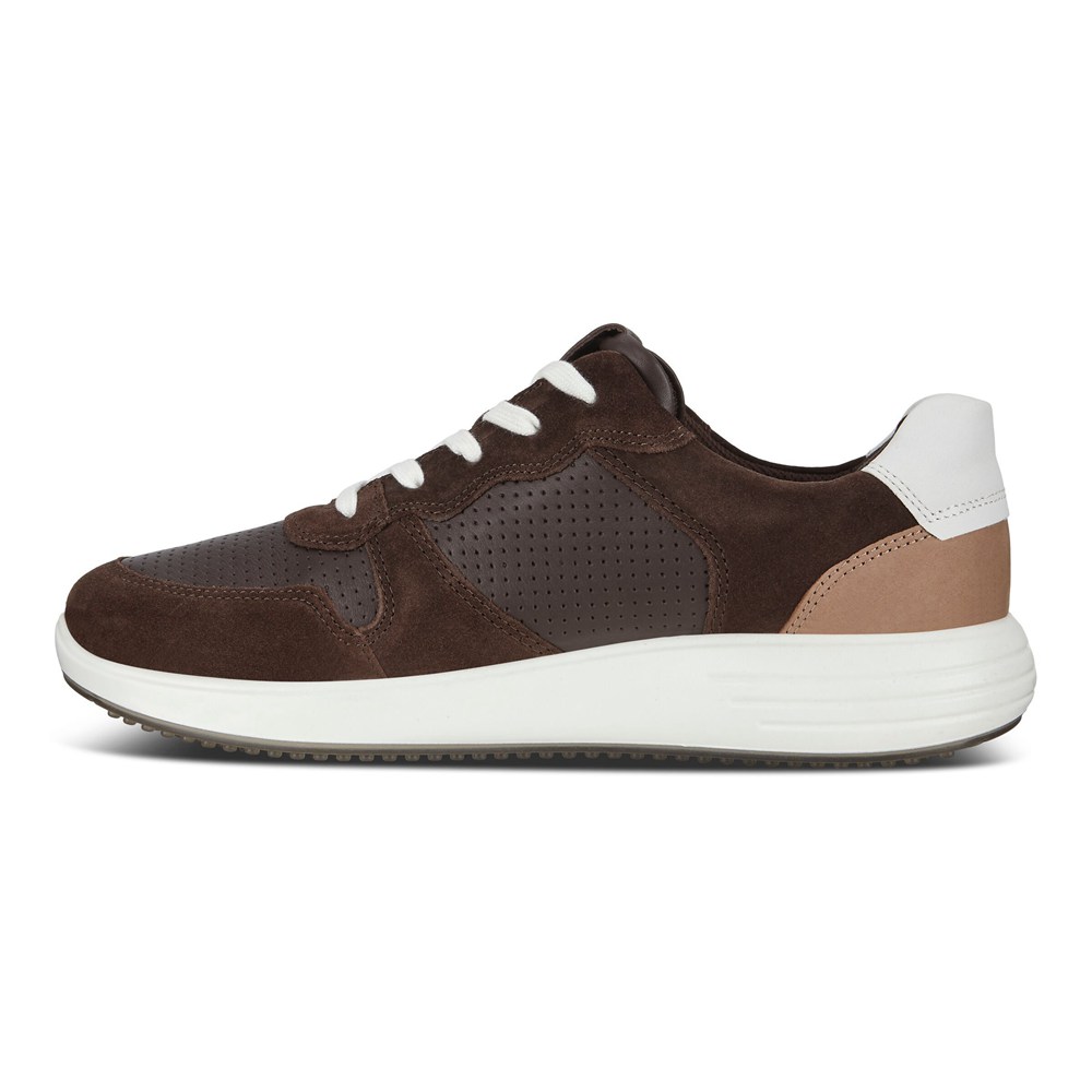 Tenis Hombre - ECCO Soft 7 Runner Perforateds - Marrom - OWR792583